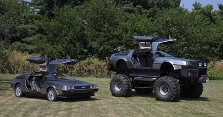 Rich Weissensel e la sua collezione di DeLorean