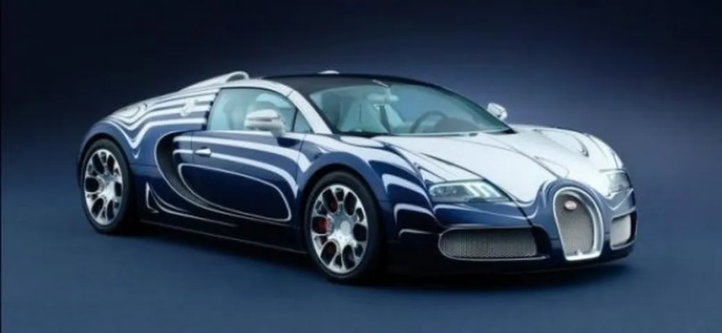 Bugatti Veyron 16.4 Grand Sport l'Or Blanc