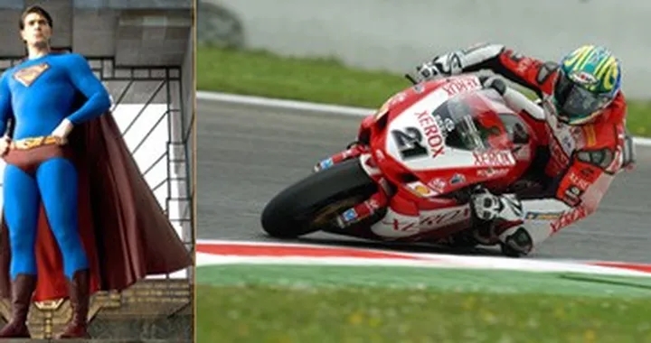 Troy Bayliss come Clark Kent