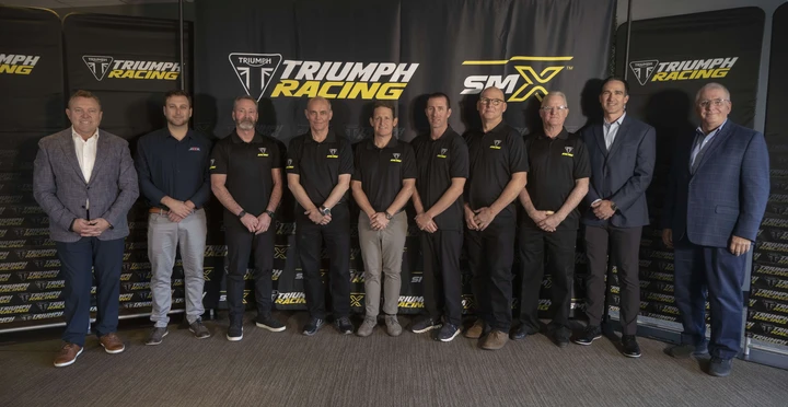 Triumph Racing all'AMA SuperMotocross dal 2024