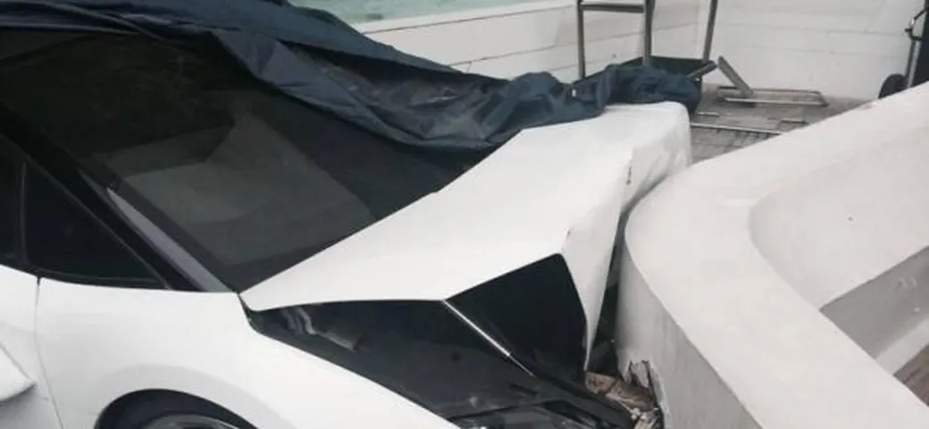 Lamborghini Gallardo: l'incidente è commesso dal parcheggiatore