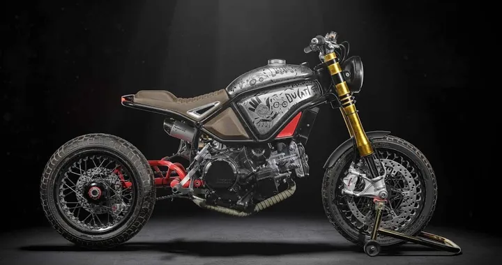 Naughty Quadro: la Ducati Panigale di Alexey Afanasyev