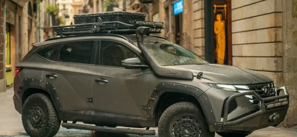 Hyundai Tucson “Beast”: concept per il film “Uncharted”