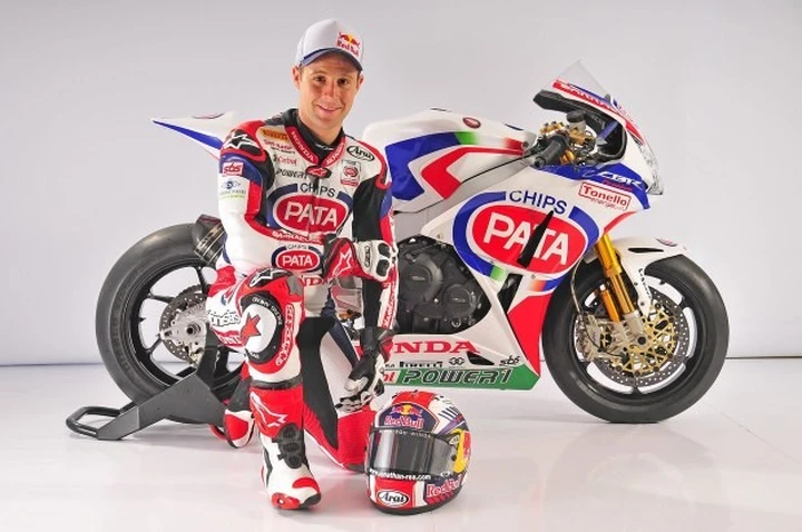 Il team Pata Honda WSBK e WSS presentato al Motor Bike Expo 2014