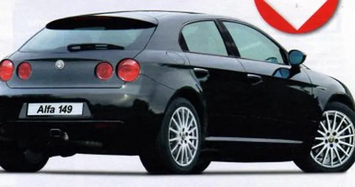 Alfa 149 - ipotesi di Quattroruote