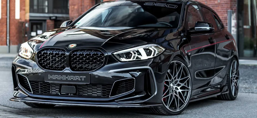 BMW M135i xDrive by Manhart: aggressiva hot hatch da 350 CV