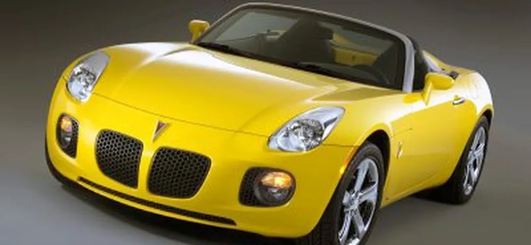 Foto ufficiali Pontiac Solstice GXP