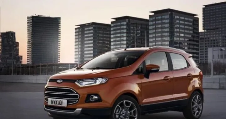 Ford EcoSport: le immagini della versione europea