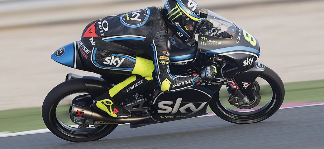 Test Losail, Sky Team VR46: solo Bulega in luce