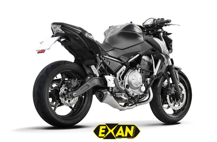 EXAN X-Black Ovale/EVO per Kawasaki Z650
