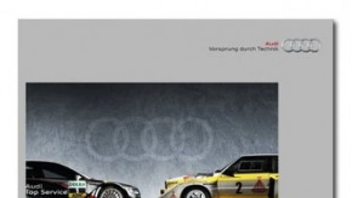 Audi: un libro per i 30 anni di Audi Sport e trazione quattro