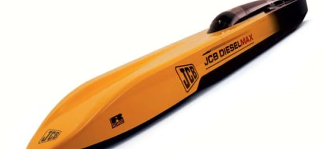 JCB DieselMax per il record di velocità su terra