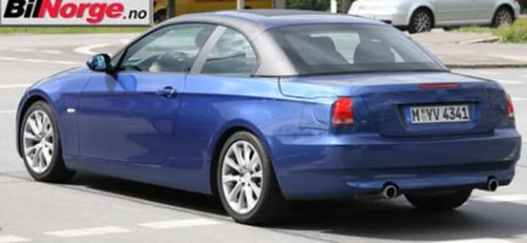 BMW Serie 3 Cabrio - ancora foto spia