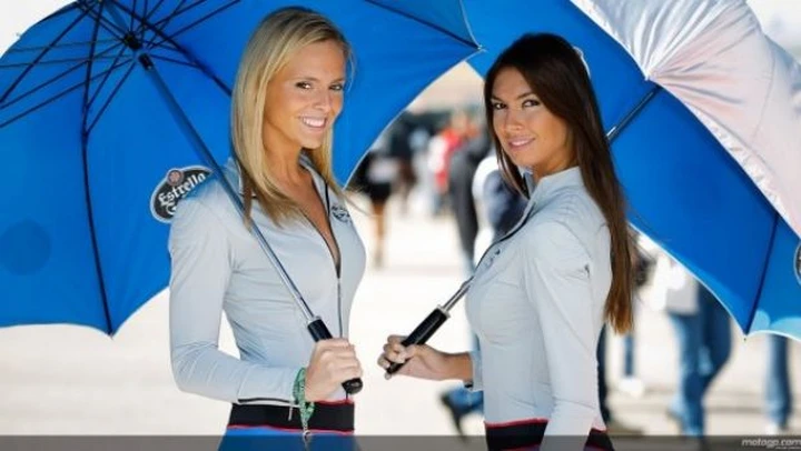 Paddock Girls della MotoGP di Aragon