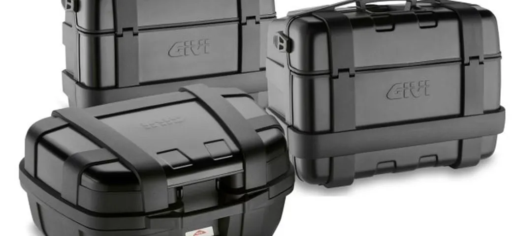 GIVI, nuove valigie squadrate Trekking Black Line per maxienduro