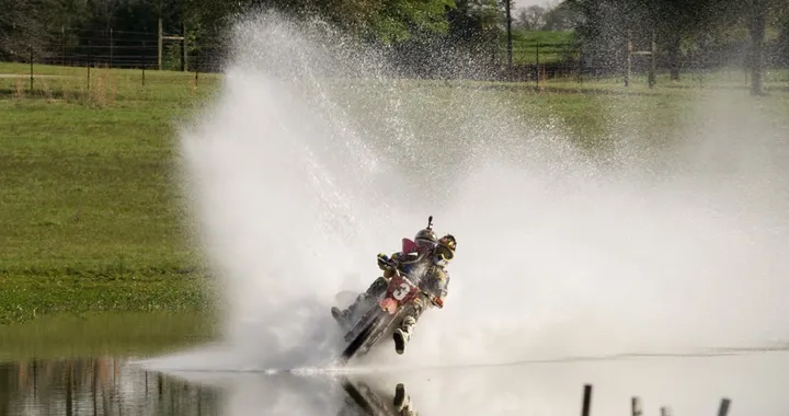 Backflips and Pond Skimming for Pastrana's Return to Motocross