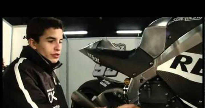 Moto2: Marc Márquez "Un'occhiata da vicino alla moto, ma scendere in pista è tutta un'altra cosa"