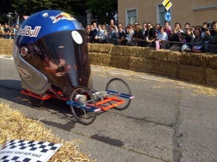 Anche Suomy al Red Bull Soap Race Box 2008