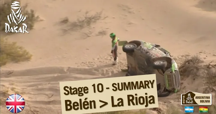 Stage 10 Summary - Car/Bike - (Belen / La Rioja)