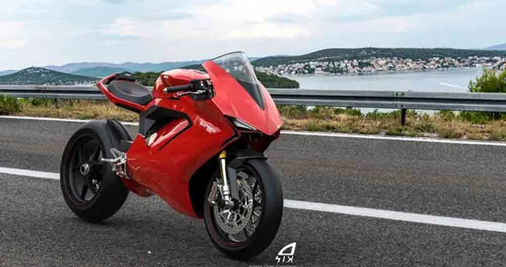 Ducati, è in arrivo una Panigale Elettrica? C'è chi già immagina il design...