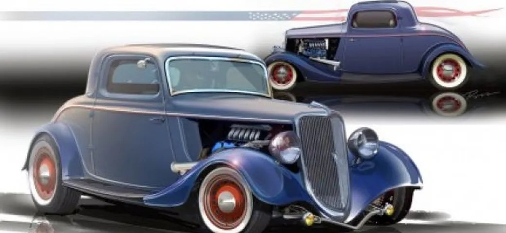 Sema 2009: una hot-rod Ford del 1934 ed il propulsore EcoBoost da 400 cavalli