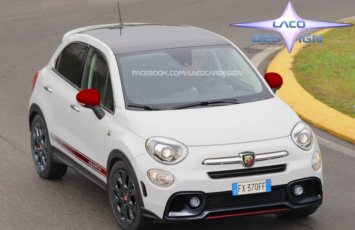 Abarth 500X: i render di un nostro lettore