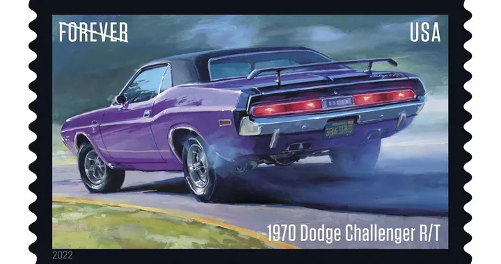 Pony Car protagoniste sui francobolli americani