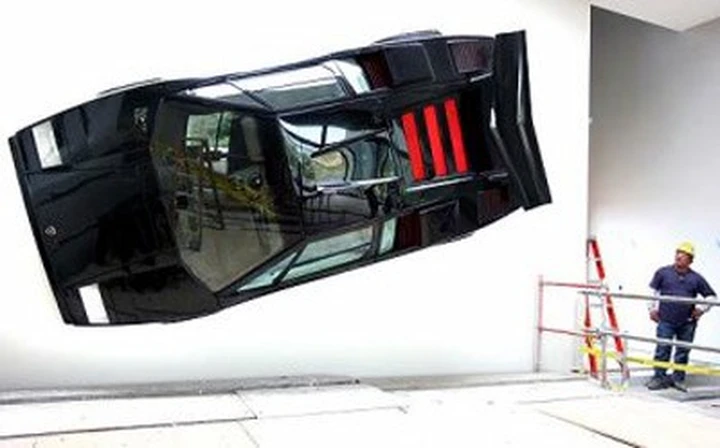Lamborghini Countach da parete...