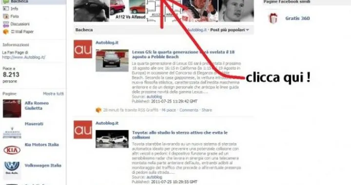 Autoblog su Facebook: oltre 9070 iscritti; Grazie a tutti !