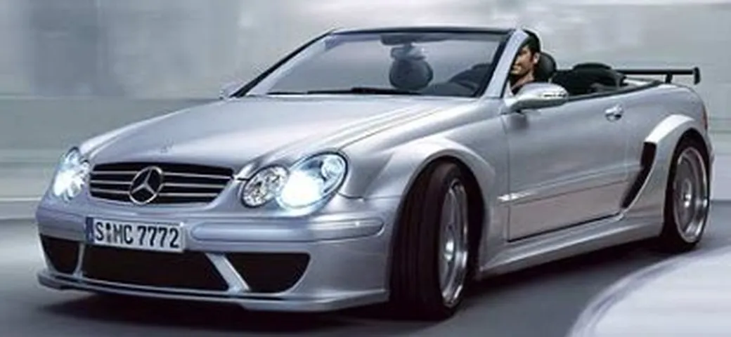 Mercedes CLK DTM AMG la cabrio più veloce