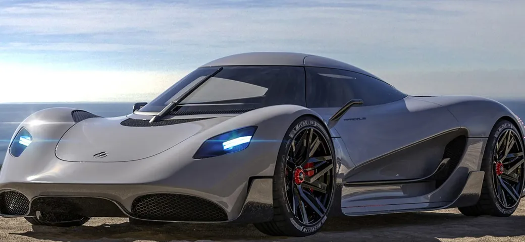 Viritech Apricale: l'hypercar britannica a idrogeno da 1000 CV