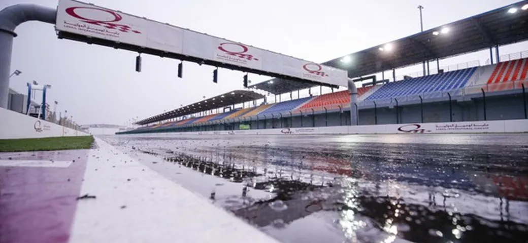 Test MotoGP Qatar: la pioggia rovina il 3° giorno di prove a Losail