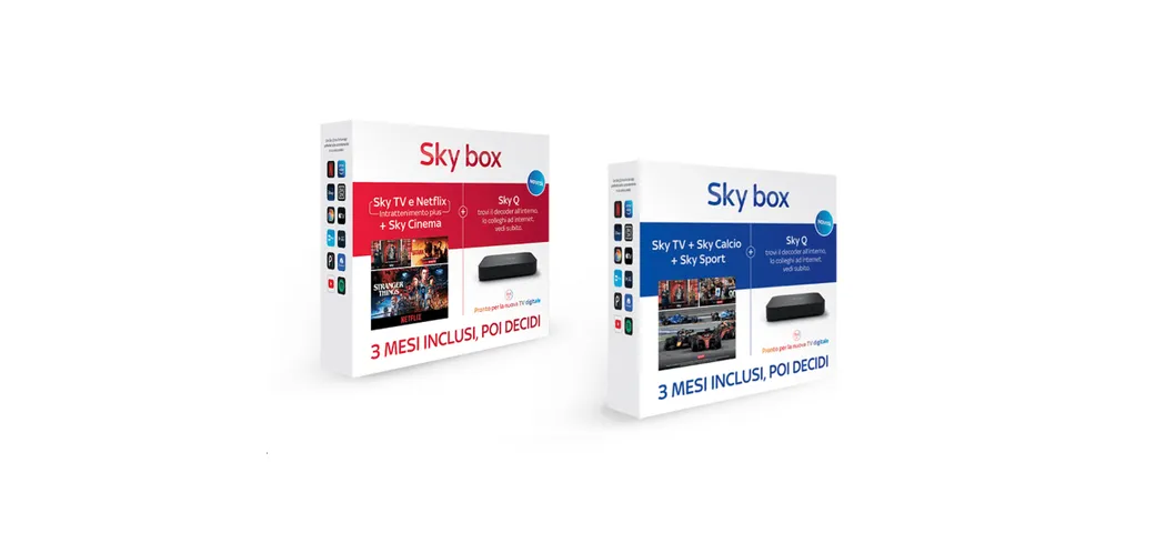 Sky box: arriva l’offerta dedicata agli amanti dello sport e non solo