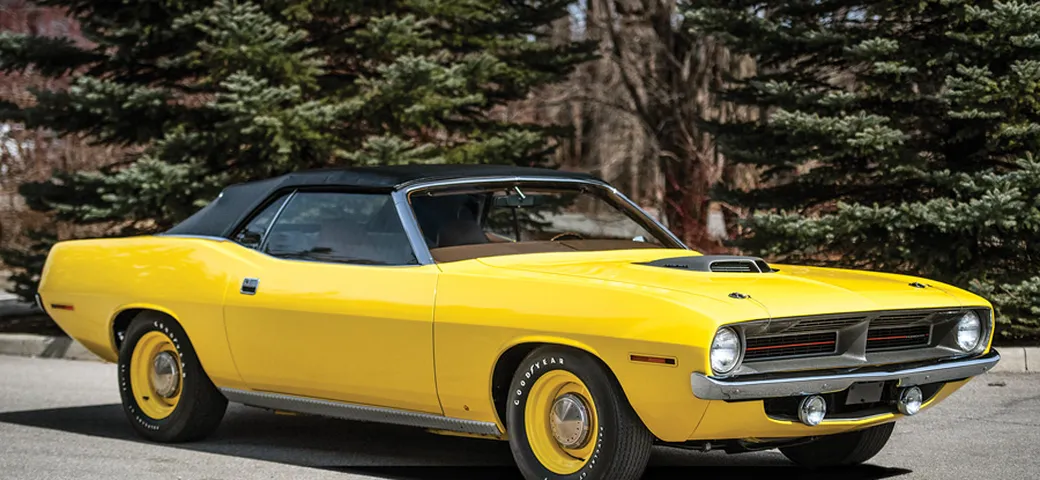Plymouth Hemi 'Cuda Convertible: l'icona rara delle muscle car americane