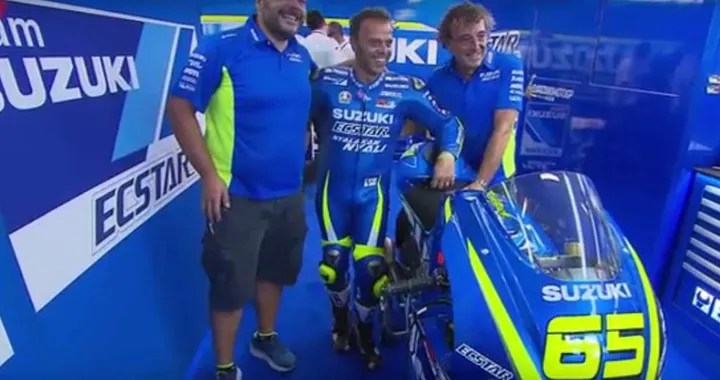 Suzuki GSX-RR MotoGP: un giro a Brno con Loris Capirossi [Video]