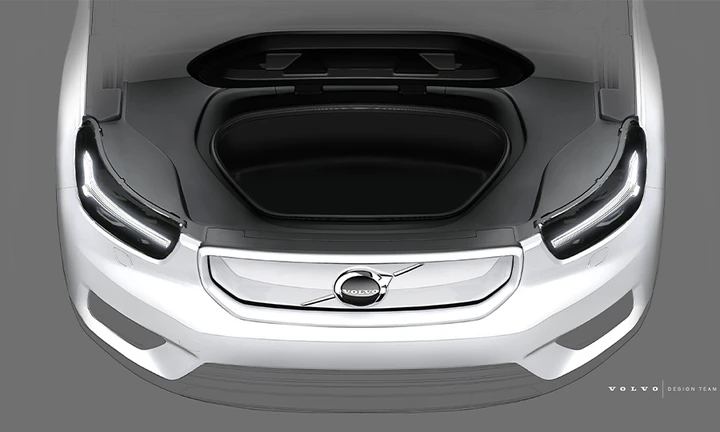 Volvo mette in discussione il frunk nelle auto elettriche: perché è inefficiente