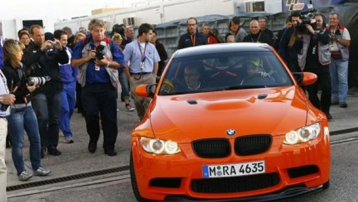 BMW M3 GTS: ecco le foto di Valentino Rossi al suo volante