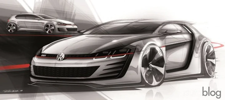 Volkswagen Design Vision GTI: al Worthersee la Golf da 503 cv