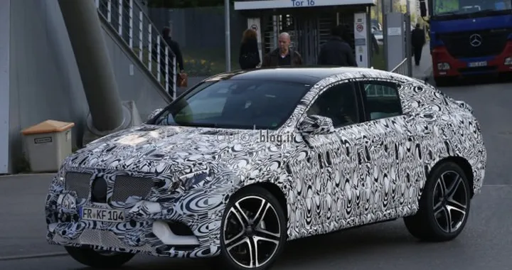 Mercedes MLC: nuove foto spia