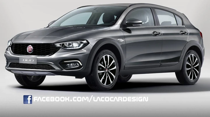Fiat Tipo Cross: i render
