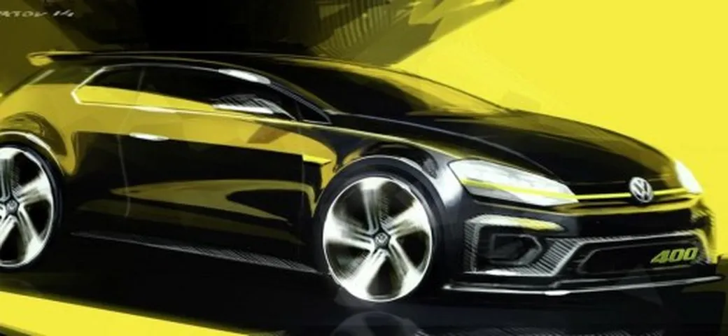 Volkswagen Golf R 400: al salone di Pechino arriva la versione da 400 CV!
