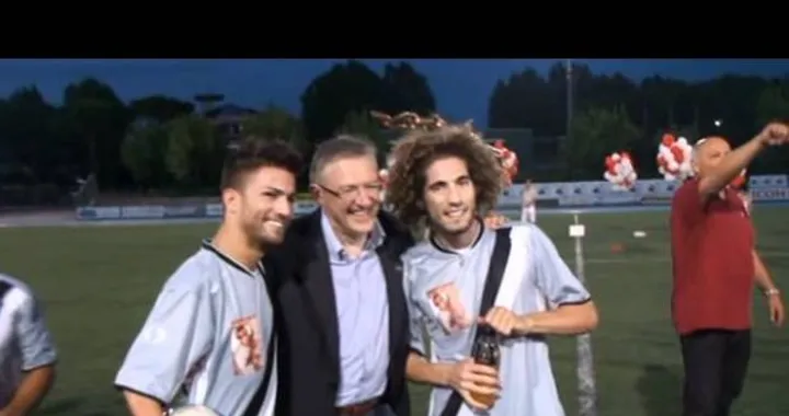 Valentino Rossi, Simoncelli e Pasini e in campo per beneficienza