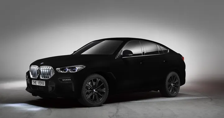 Nuova BMW X6: la show car con la vernice Vantablack