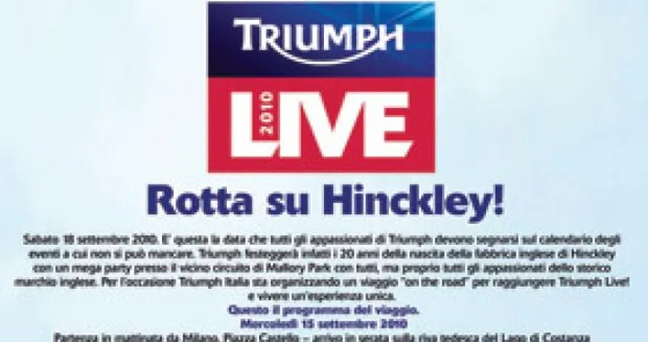 Triumph live 2010