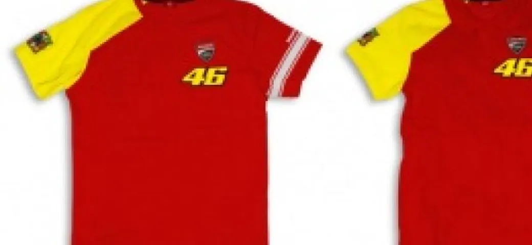 Dagli USA il merchandising ufficiale Ducati dedicato a Valentino Rossi