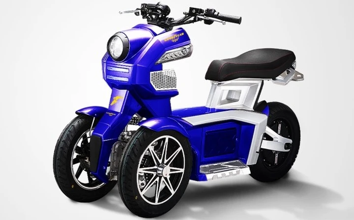 Goodyear e-Go: il futuro ha tre ruote ed è elettrico