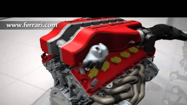 Ferrari FF: il motore ed il bagagliaio illustrati in video