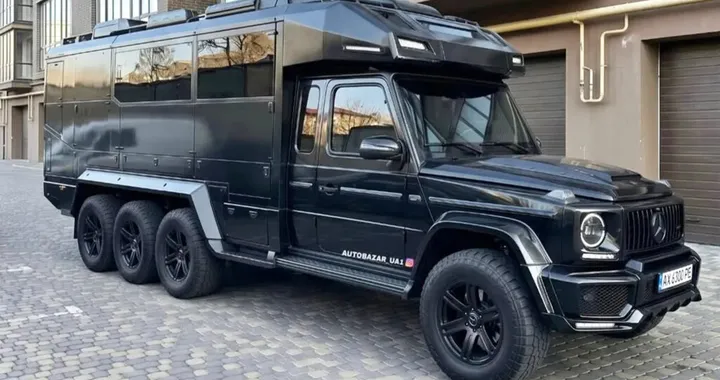 La casa viaggiante più esagerata di sempre: la Classe G diventa un camper