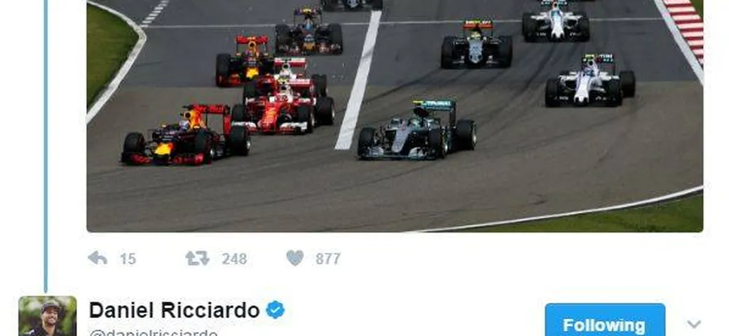 Daniel Ricciardo spoilera (a modo suo) il Twitter della Formula 1!