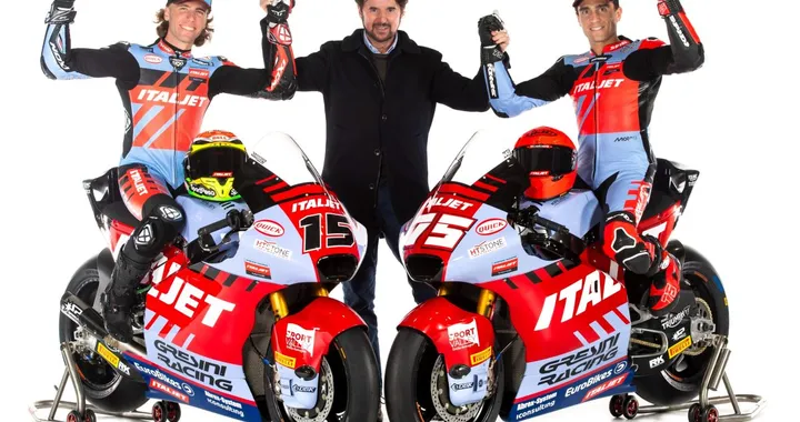 Italjet e Gresini: un team per correre insieme nella Moto2 2025